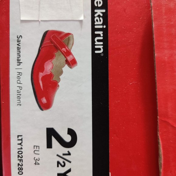 See Kai Run Toddler's & Girl's Savannah Red Patent Mary Jane - Picture 8 of 8